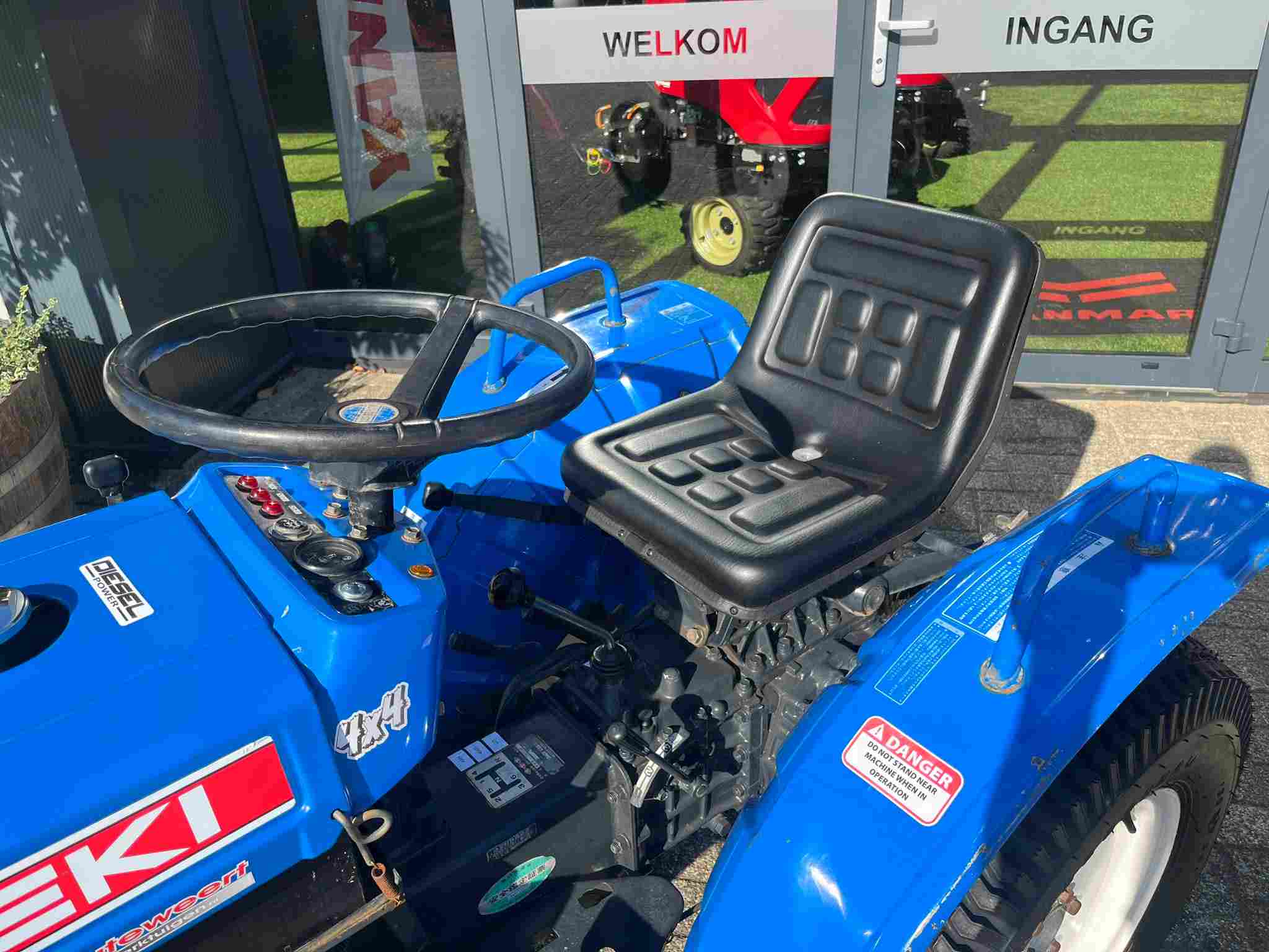 marge Iseki TX 155 met gazonbanden - Afbeelding 12