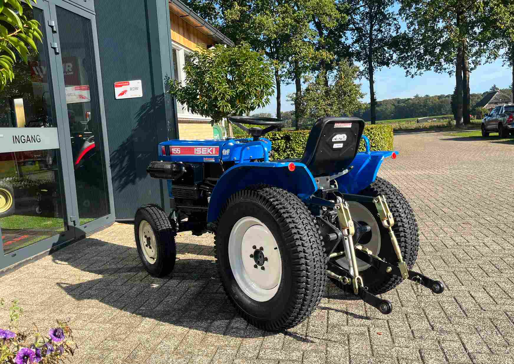 marge Iseki TX 155 met gazonbanden - Afbeelding 3