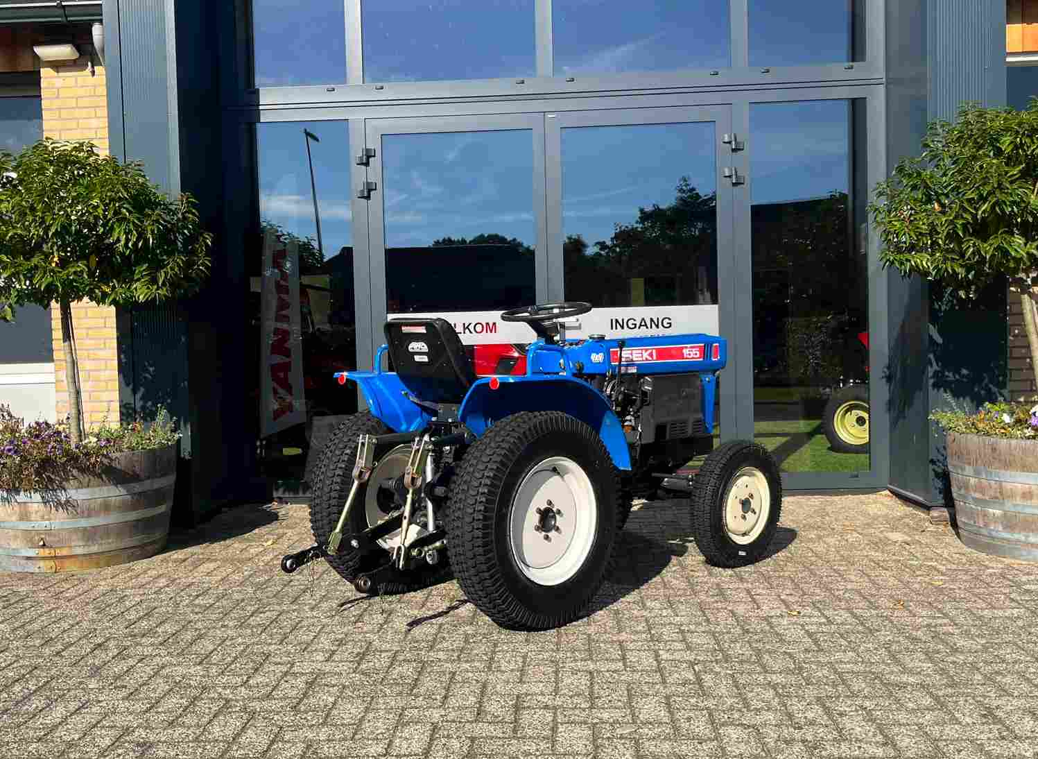 marge Iseki TX 155 met gazonbanden - Afbeelding 5