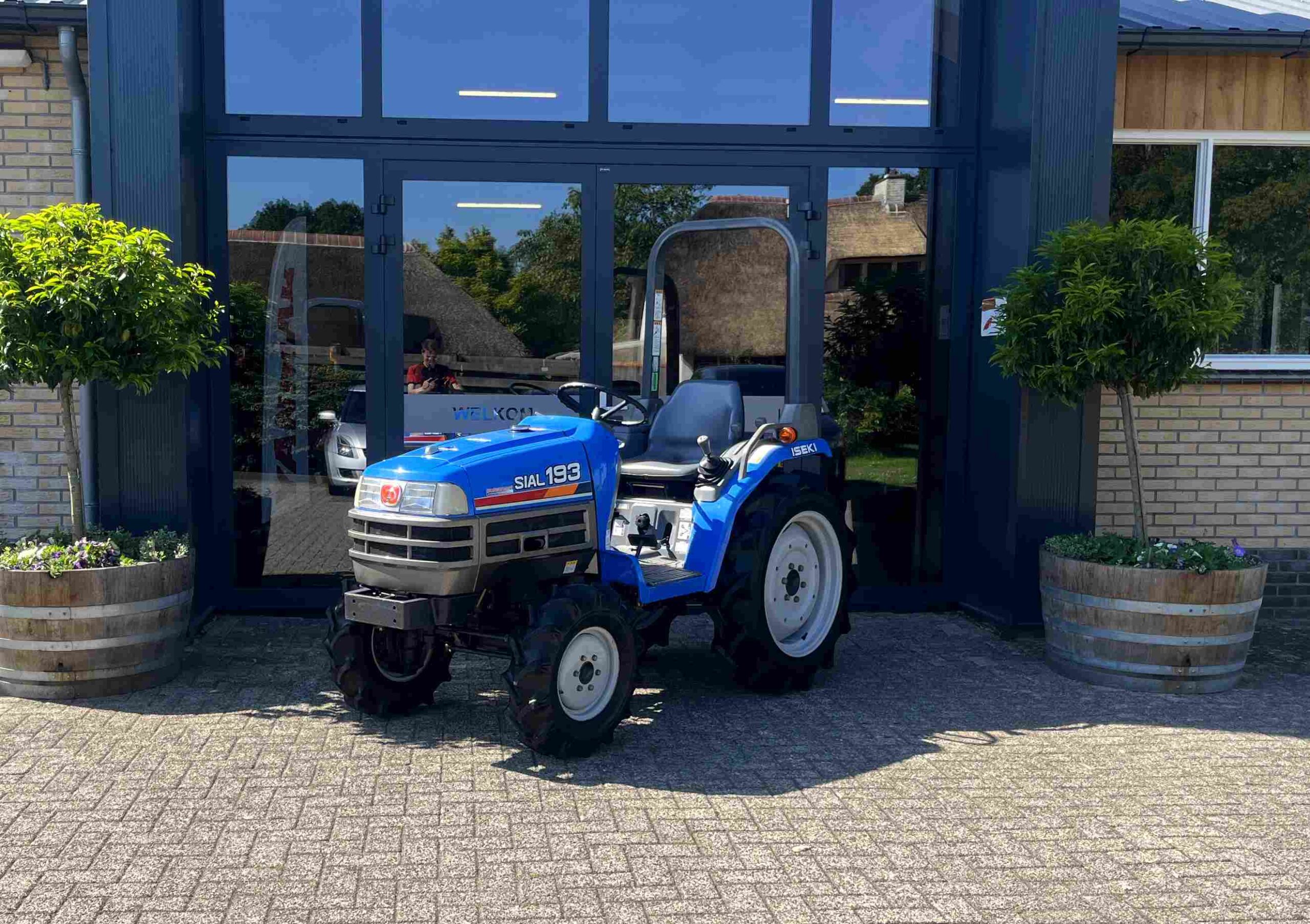 Iseki Sial 193 met stuurbekrachtiging - Afbeelding 9