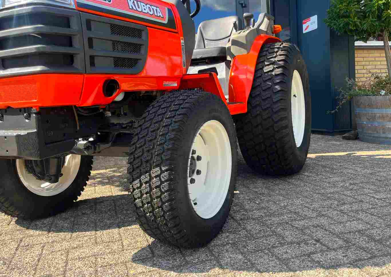 Kubota GB20 met gazonbanden - Afbeelding 9