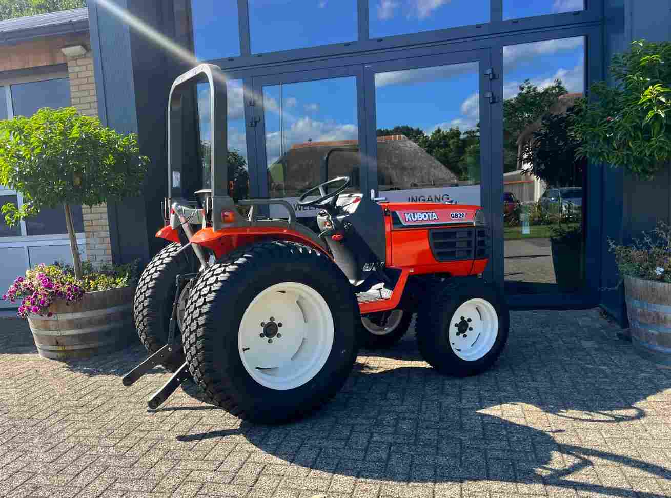 Kubota GB20 met gazonbanden - Afbeelding 17