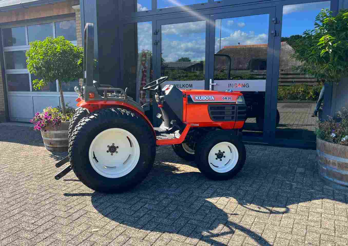 Kubota GB20 met gazonbanden - Afbeelding 15
