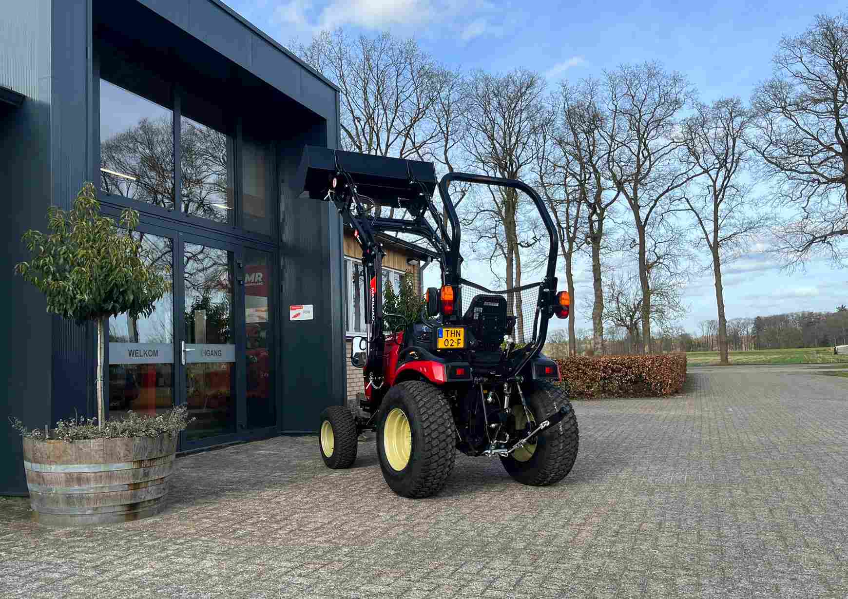 jong gebruikte Yanmar SA 424 met Maxiloader - Afbeelding 8