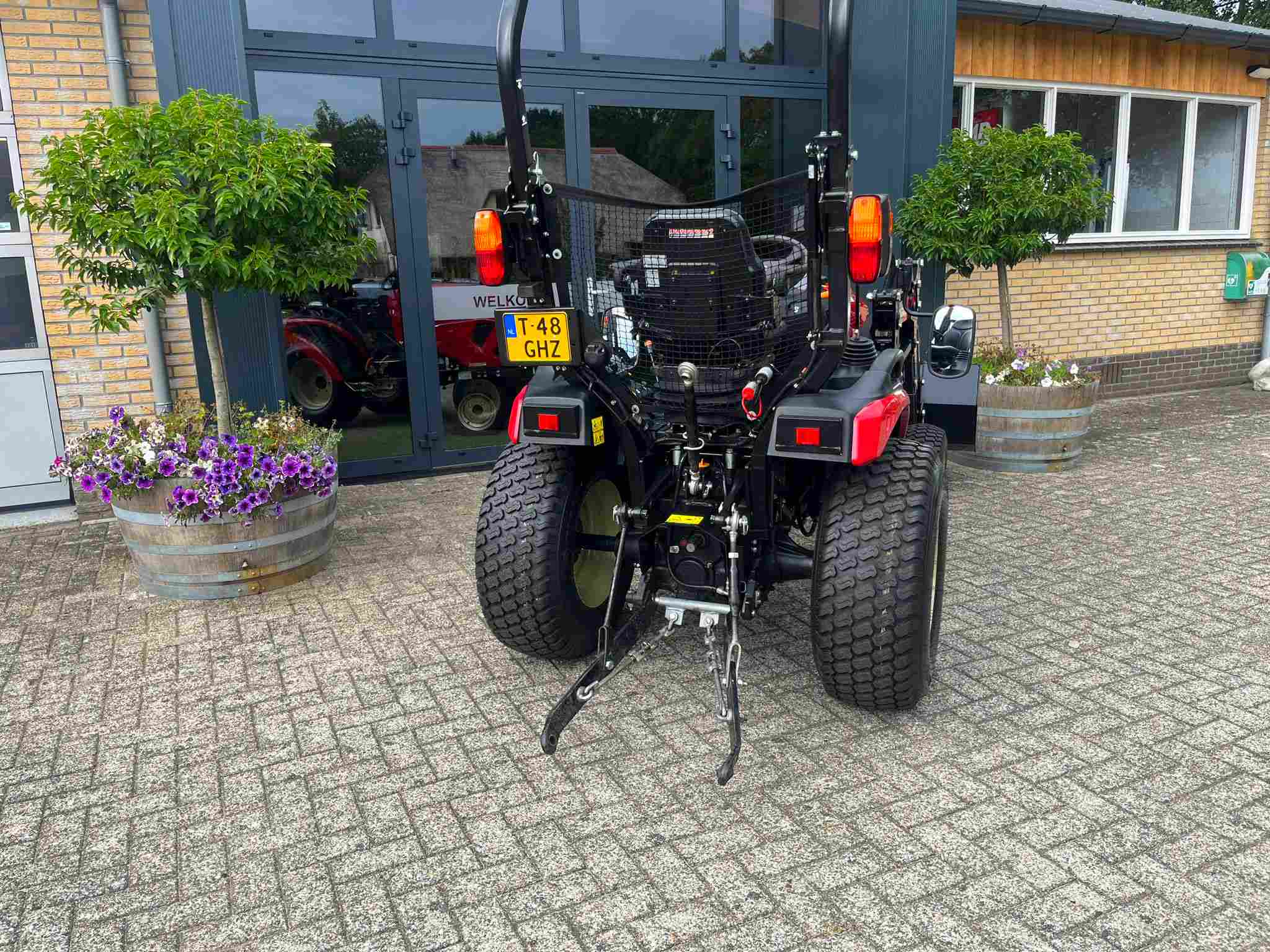 jong gebruikte Yanmar SA 424 met Maxiloader - Afbeelding 6