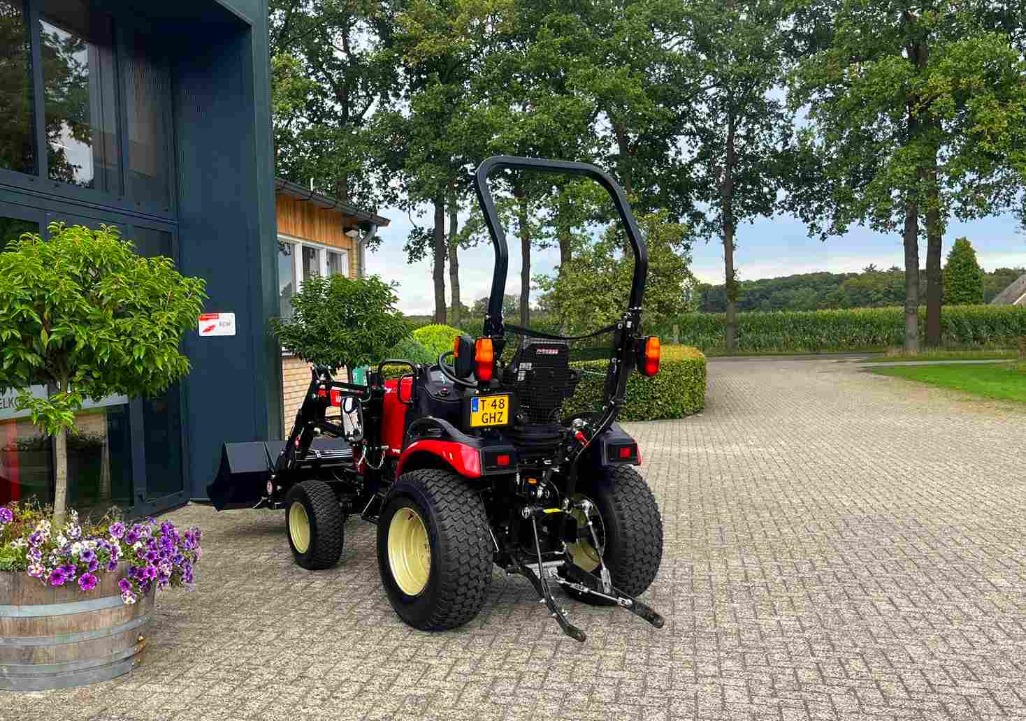 jong gebruikte Yanmar SA 424 met Maxiloader - Afbeelding 13