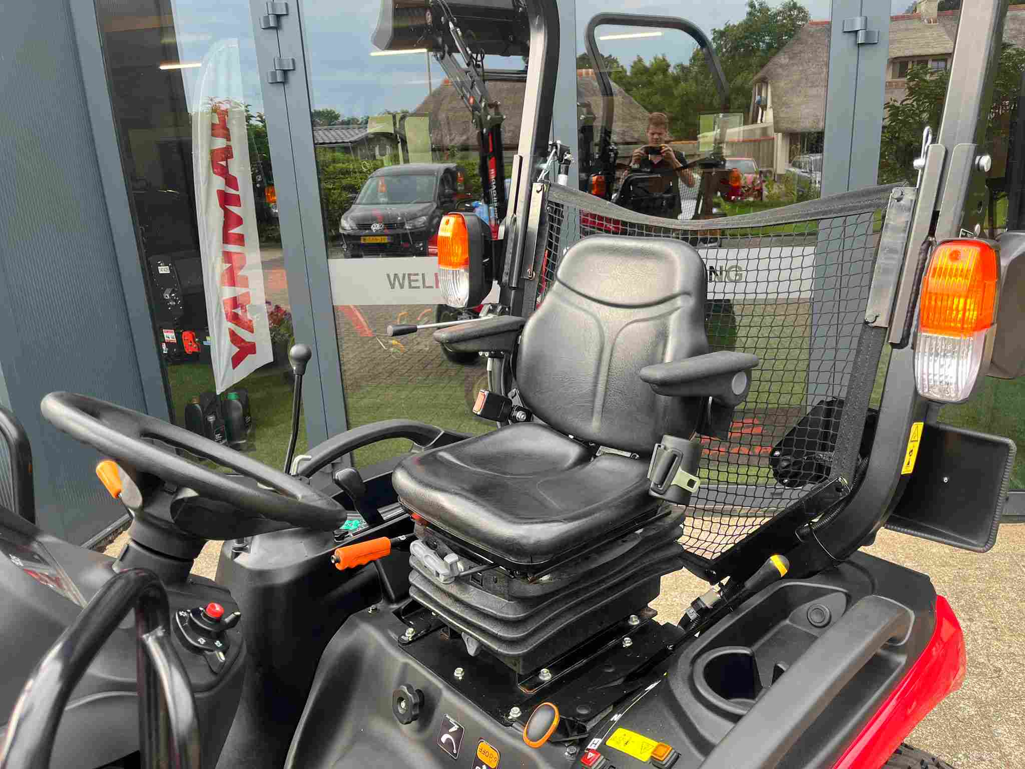 jong gebruikte Yanmar SA 424 met Maxiloader - Afbeelding 14