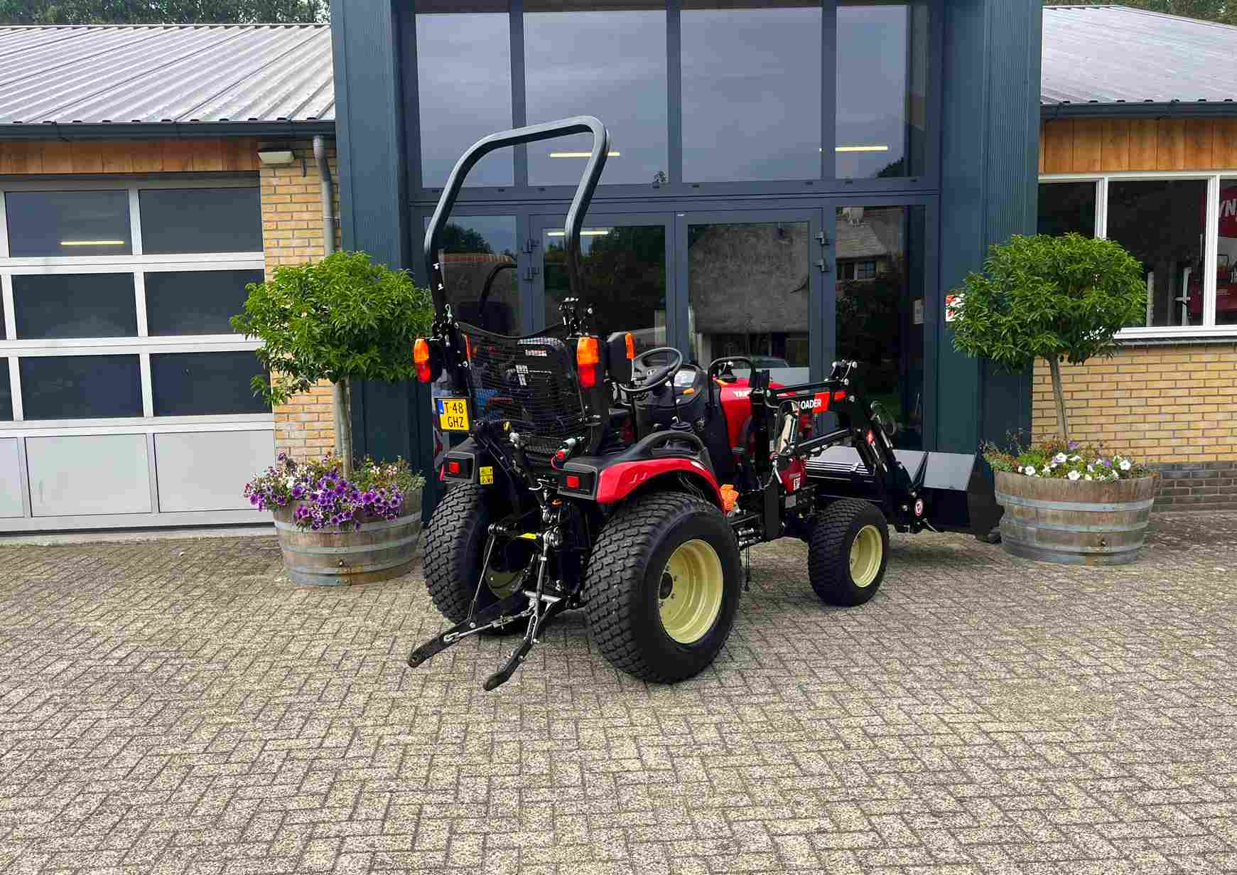 jong gebruikte Yanmar SA 424 met Maxiloader - Afbeelding 9