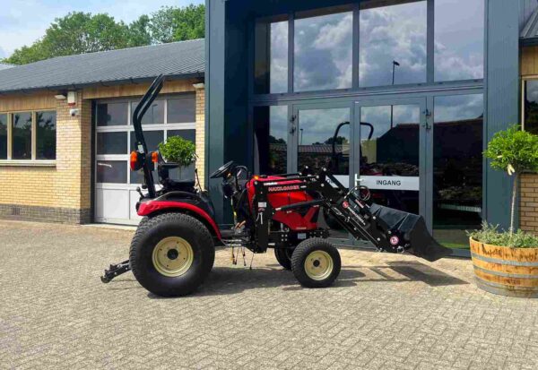 jong gebruikte Yanmar SA 424 met Maxiloader - Afbeelding 3