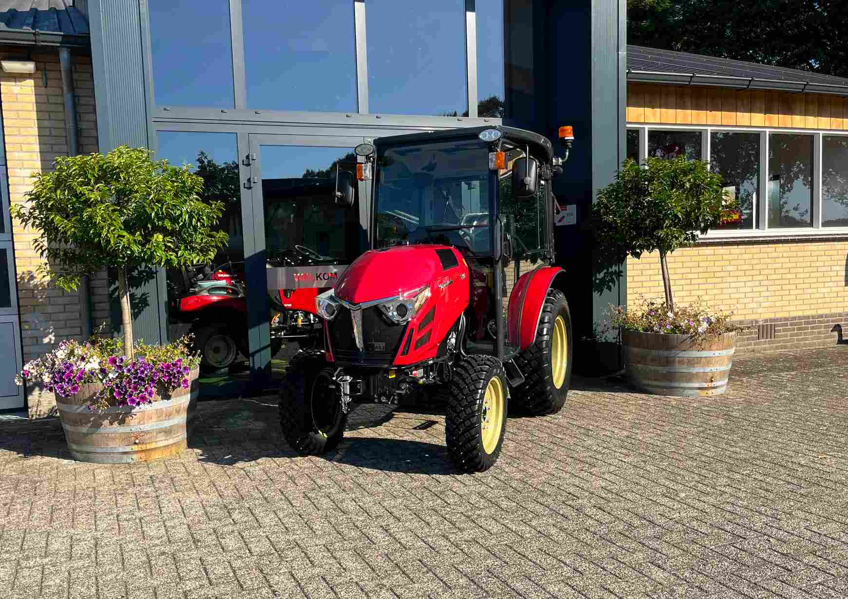 Yanmar YT 235 HST met cabine - Afbeelding 12