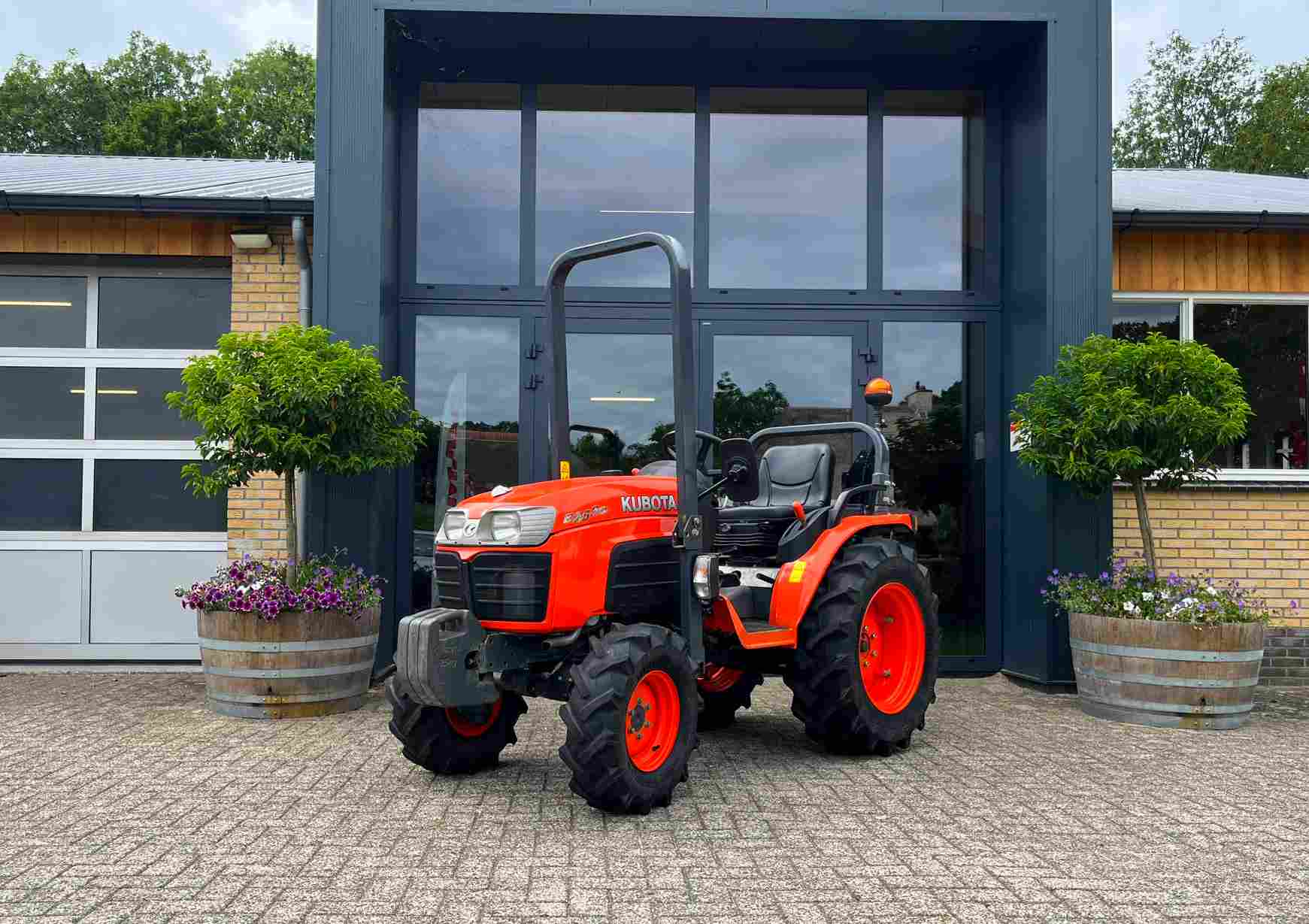 Kubota B2530, robuuste trekker!